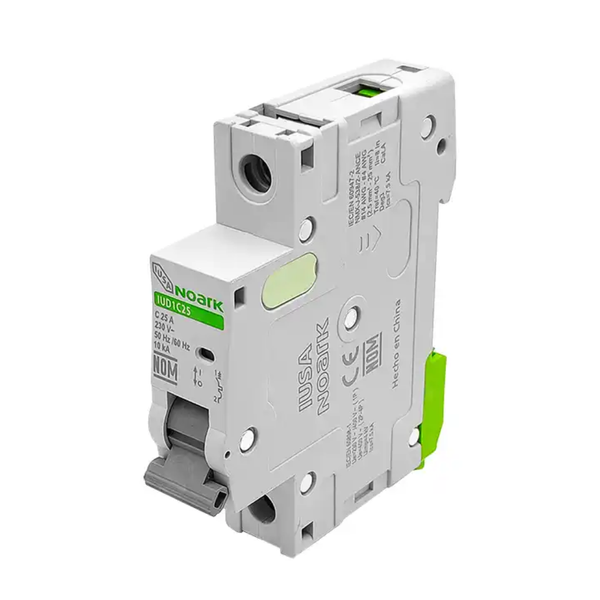 Interruptor Termomagnetico Din 1 P 25 A  Iusa Noark