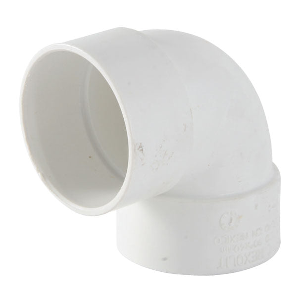 Codo 90° PVC Sanitario 75 mm (3")