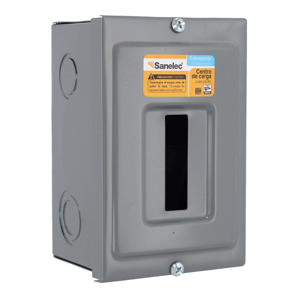 1486 CENTRO DE CARGA SOBREPONER 50A 1 POLO SANELEC