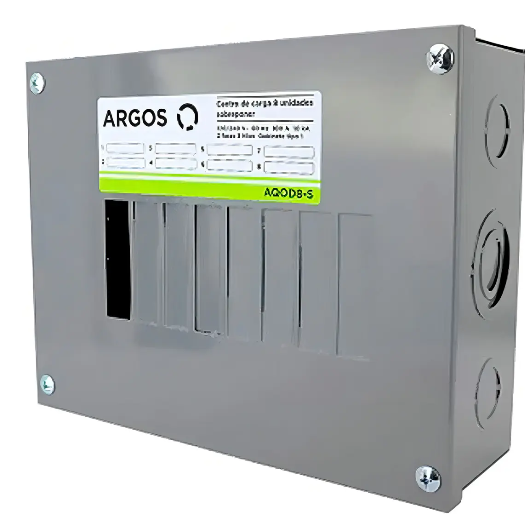 CENTRO DE CARGA 8 UNIDADES SOBREPONER 100A 1 FASE 3 HILOS ARGOS ( AQOD8-S )