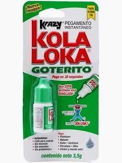 PEGAMENTO KRAZY KOLA LOKA GOTERITO 3.5 G, C.B. 7501102614001