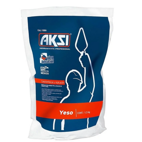 YESO BOLSA 1.5 KG CODIGO AKSI  119804