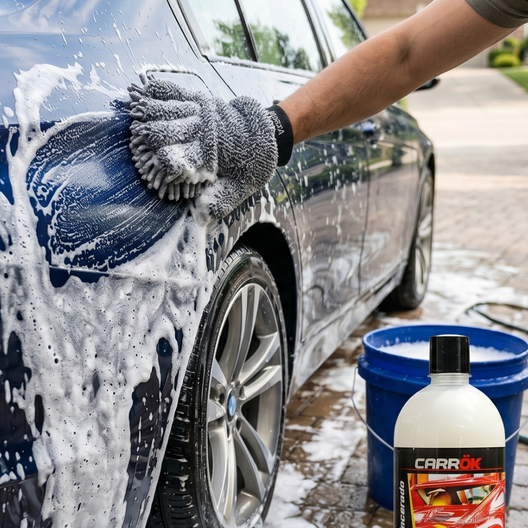 Shampoo CARROK   Para Carros Con Cera De Carnauba 500 ML 127401 AKZI