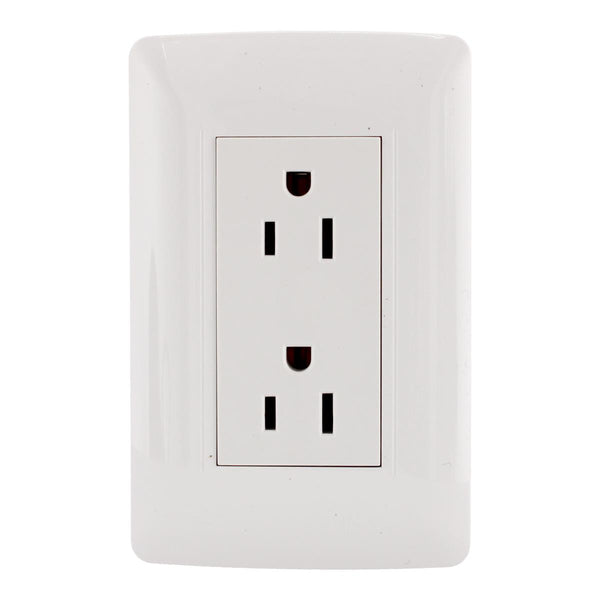 Placa Fiori Contacto Doble Sanelec 4692