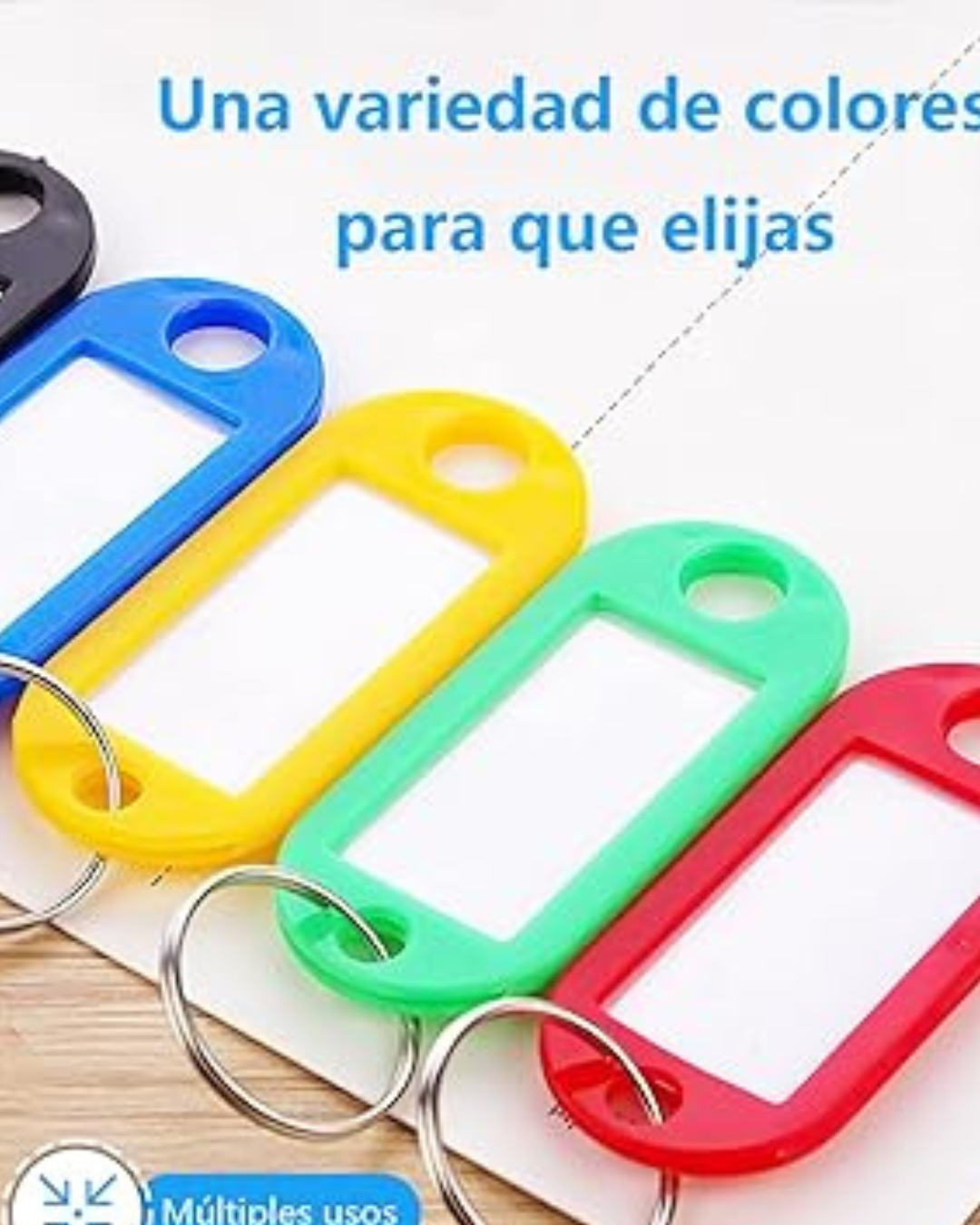 Llavero Multicolor Con Nombre