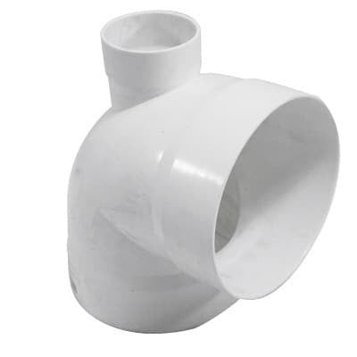 CODO 90 PVC SANIT 100 A 50 TRAS 4 A 2