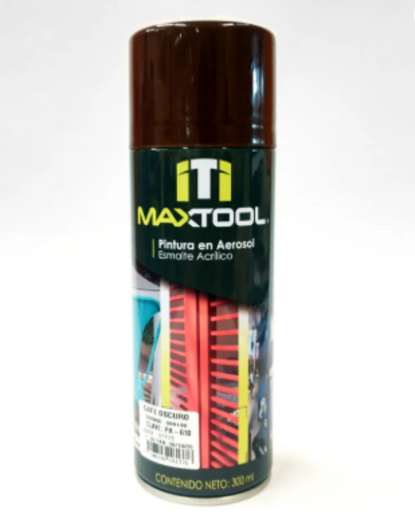 Pintura En Aerosol Cafe Oscuro Mx 309130 Maxtool