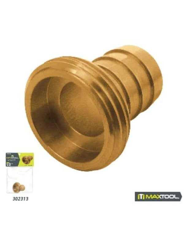 Conexion Sencilla Laton Macho 1/2 302303 Iti Maxtool