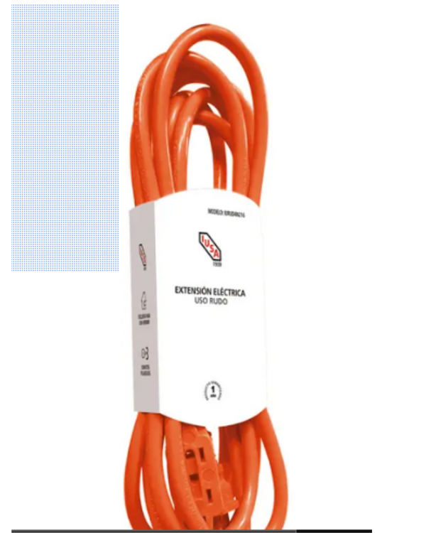 Ext Naranja Rudo Pol 2x16 8m C/Fajn