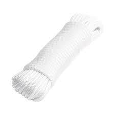 Cuerda(piola) De Poliester 5mm X 15m Blanca Diamante Santul 7265