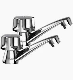 Juego De Llaves Individual Para Lavabo Abs Con Man Hex 665317 Iusa
