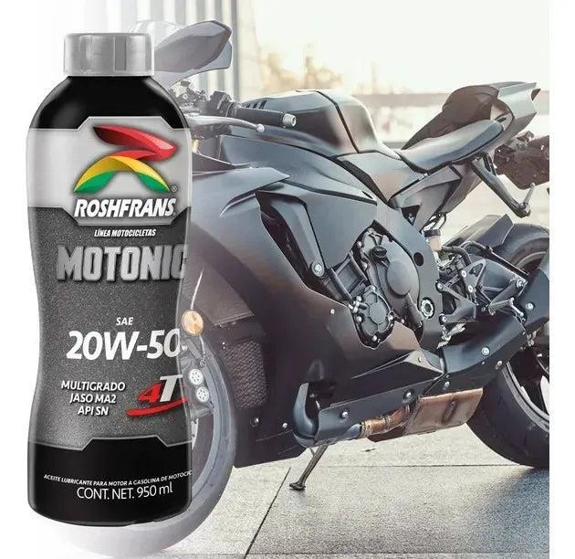 Aceite para Motocicleta Motonic 4T JASO MA2 / API 950 ml