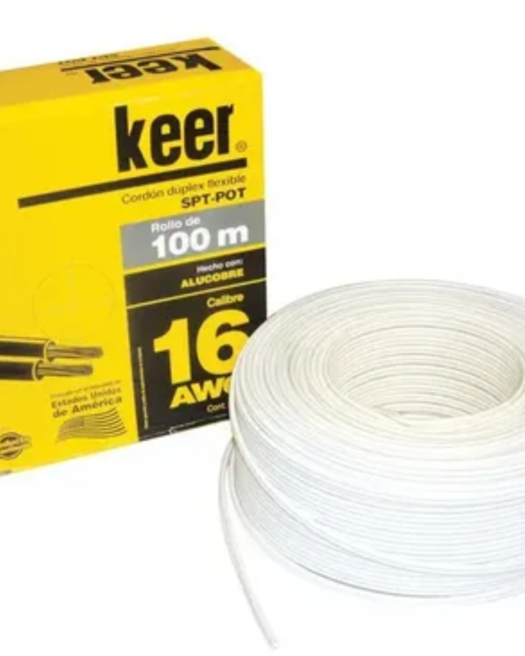 Cable Pot Cal 16 25 Metros Keer 3982