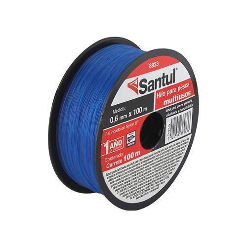 Hilo De Pesca .60 Mmazul De 100m Santul 8933