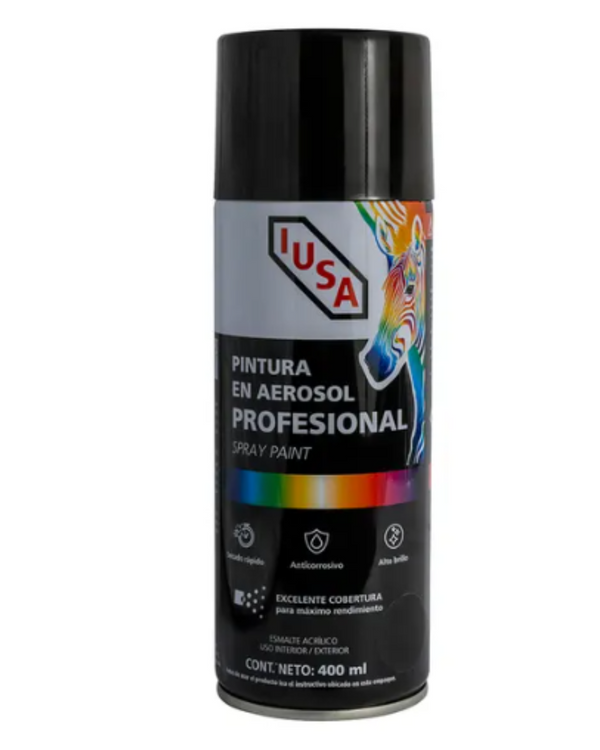 AEROSOL NEGRO BRILLANTE PREM