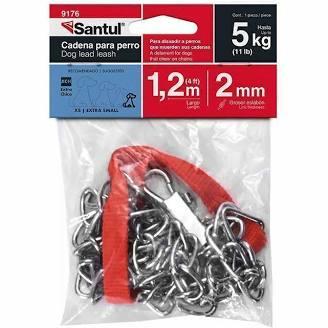Cadena Para Perro De 1,2m Eslabon De 2mm Santul