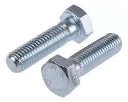 TORNILLO HEX G-2 GALV 1/4X1