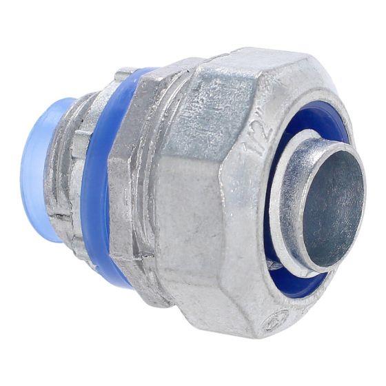 Conector Recto 3/4 Aluminio Tubo Liquitight