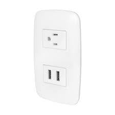 Curve Jgo 2v C/1 Toma Corriente 1 Usb 619882 Iusa