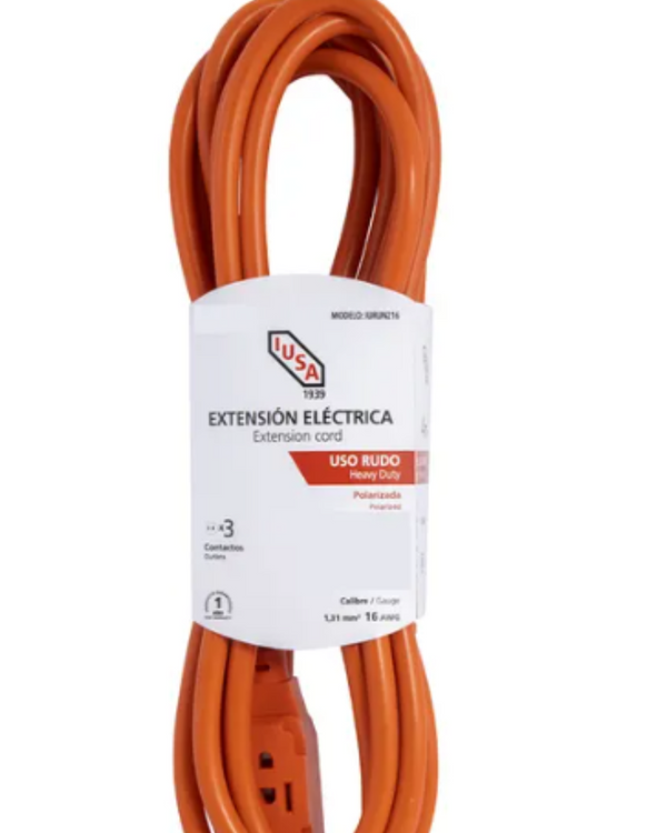 Extension Rudo Pol 2x16 10m 619349 IUSA
