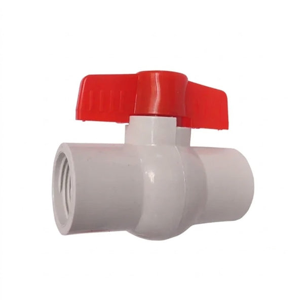 VALVULA BOLA ROSC PVC C40 1/2