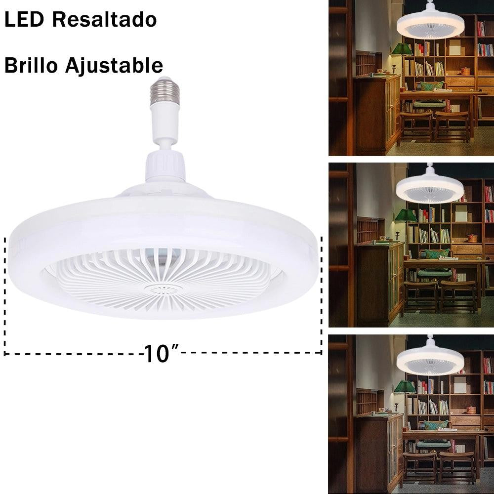 Ventilador De Techo Con Luz Y Contro Remoto De Facil Instalacio