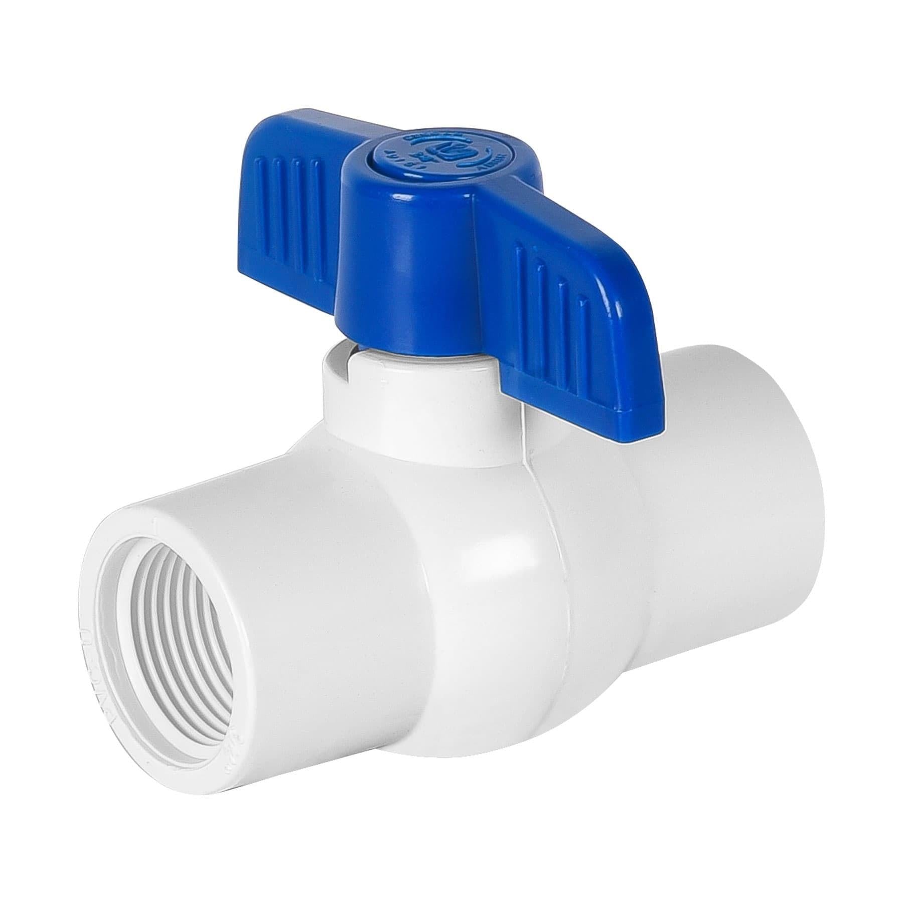 VALVULA BOLA ROS PVC C40 3/4