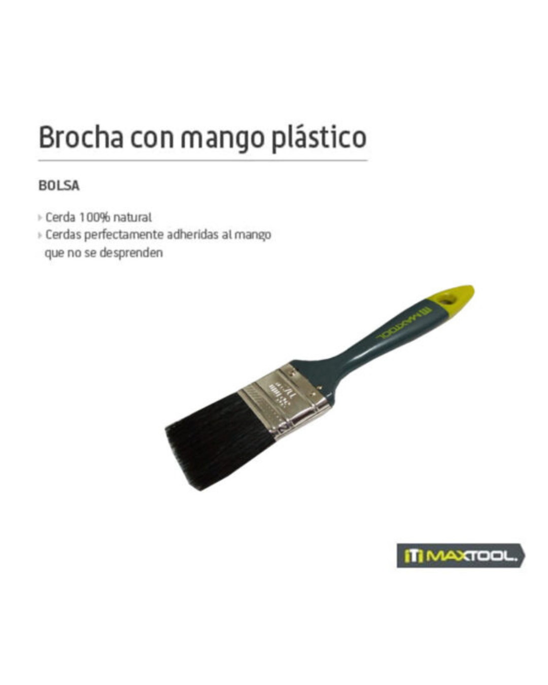 Brocha De 1 1/2" 301503 Maxtool