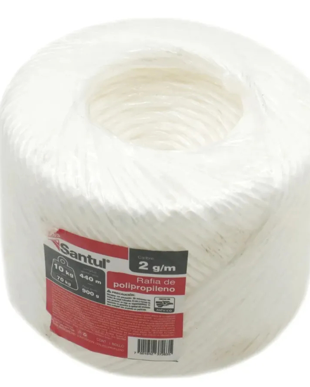 Rafia Color Blanco 900g Calibre 2.2 G/M Santul 7263