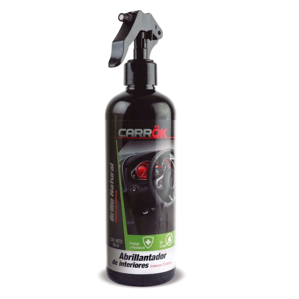 Abrillantador, Protector Y Restaurador De Interiores 500ML 127411 CARROK AKZI