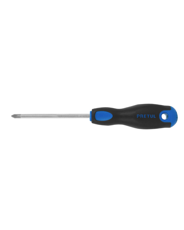 Desarmador de cruz 1/4 x 4 mango Comfort Grip  21496
