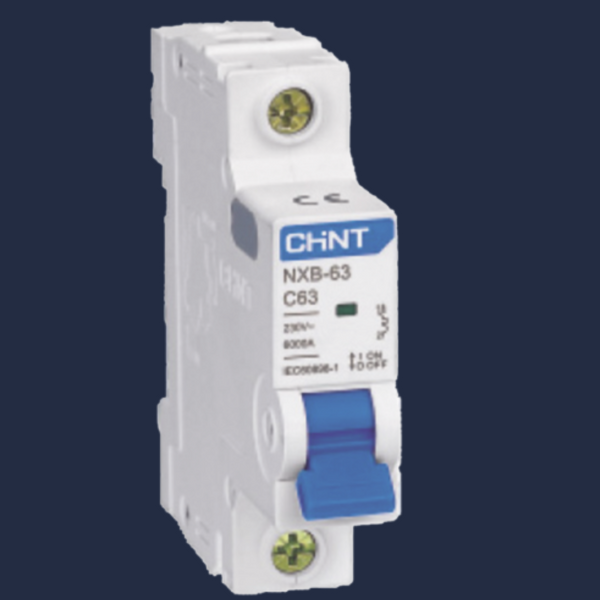NXB-63 1P C40 INTERRUPTOR TERMOMAGNETICO TIPO RIEL DIN DE 1 POLO CON 40 AMPERES CHINT
