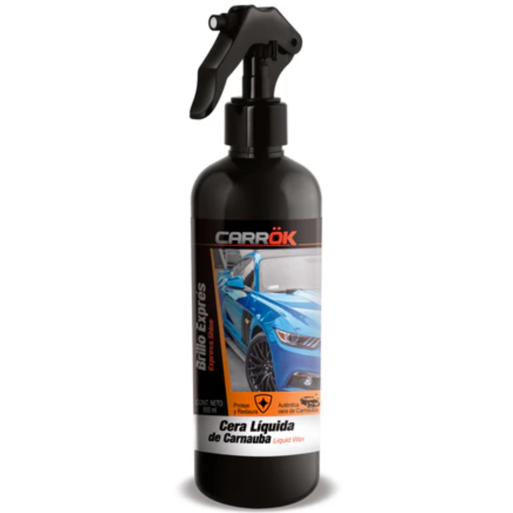 Cera Líquida De Carnauba Brillo Expréss 500 ML 127431 CARROK AKZI