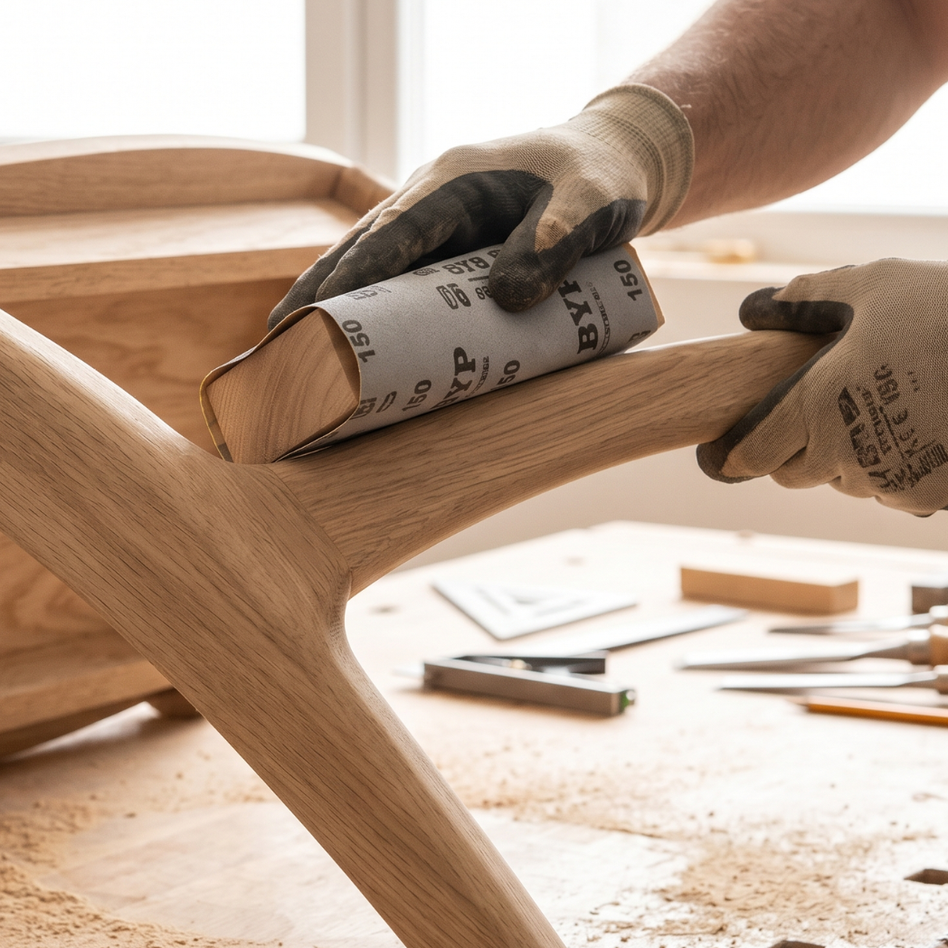 LIJA DE MADERA 9X11 GRANO 150 BYP