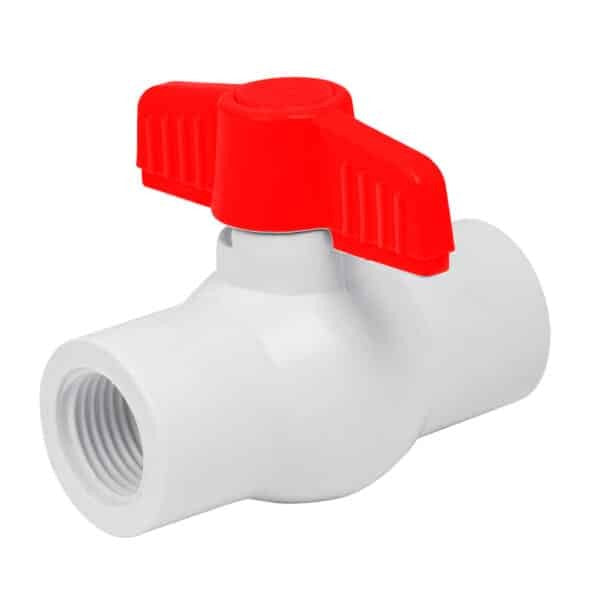 VALVULA BOLA ROSC PVC C40 1/2
