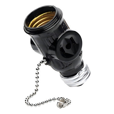 Adaptador Portalámpara "Ladrón" IUSA con Cadena