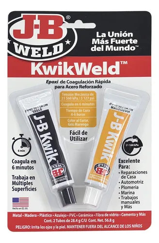 JB Weld Adhesivo Epóxico Secado Rápido Pro
