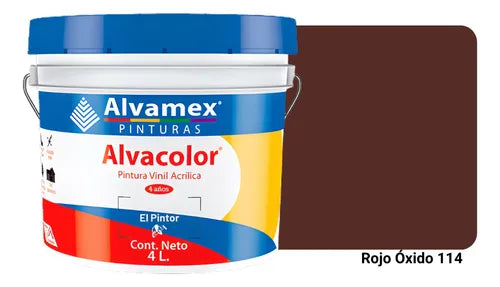 Pintura Alvamex Rojo Óxido (Galón)