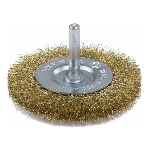 Carda Circular 3 P/Taladro Zn Co 1/4 Alambre Grueso Acero Inox Santul