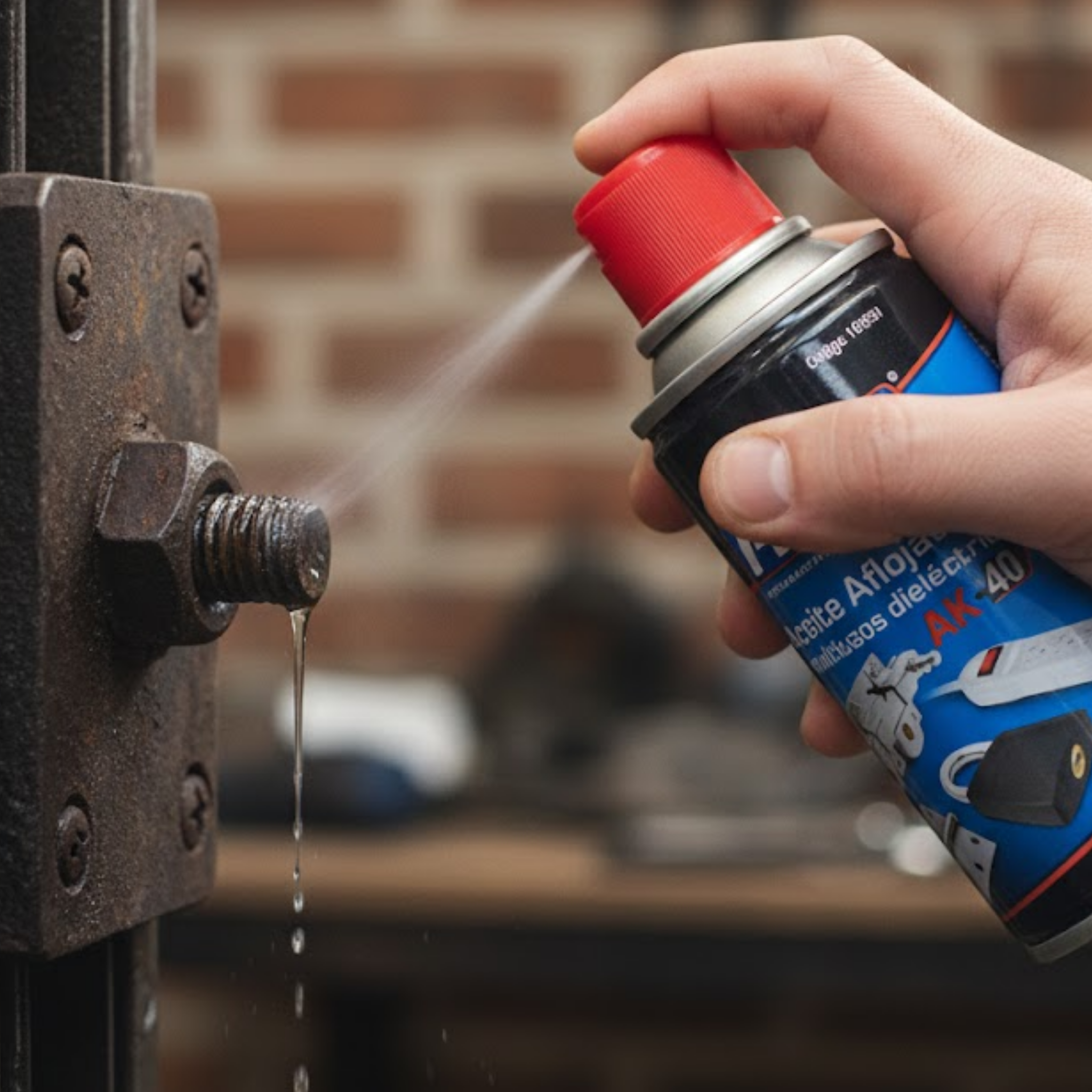 Aceite Aflojatodo Multiusos 6 en 1 - Removedor de Óxido y Lubricante