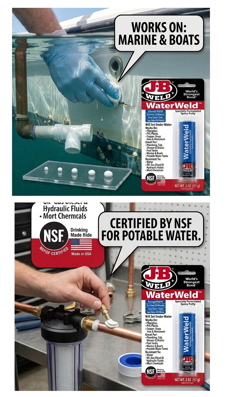 JB Weld WaterWeld