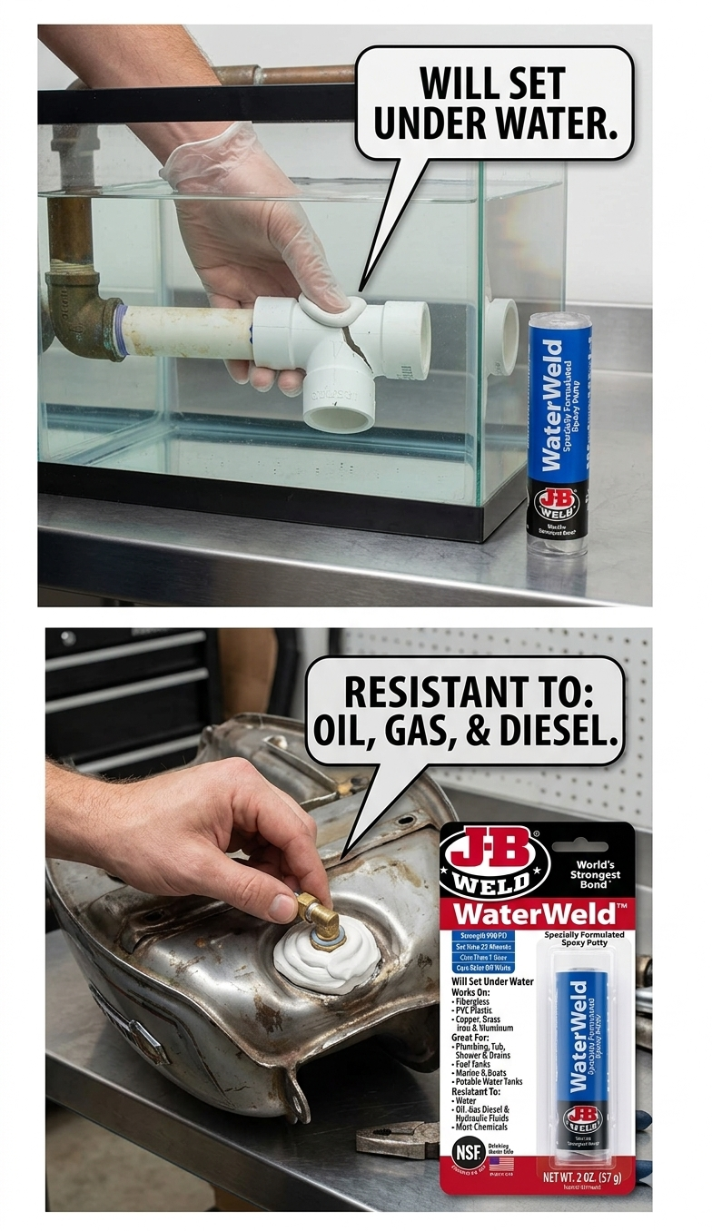 JB Weld WaterWeld