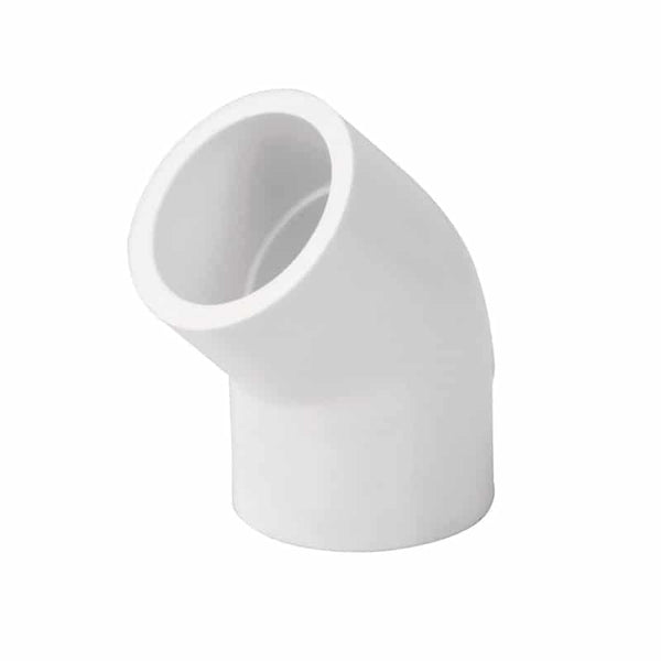 Codo 45° PVC Cédula 40 (1")