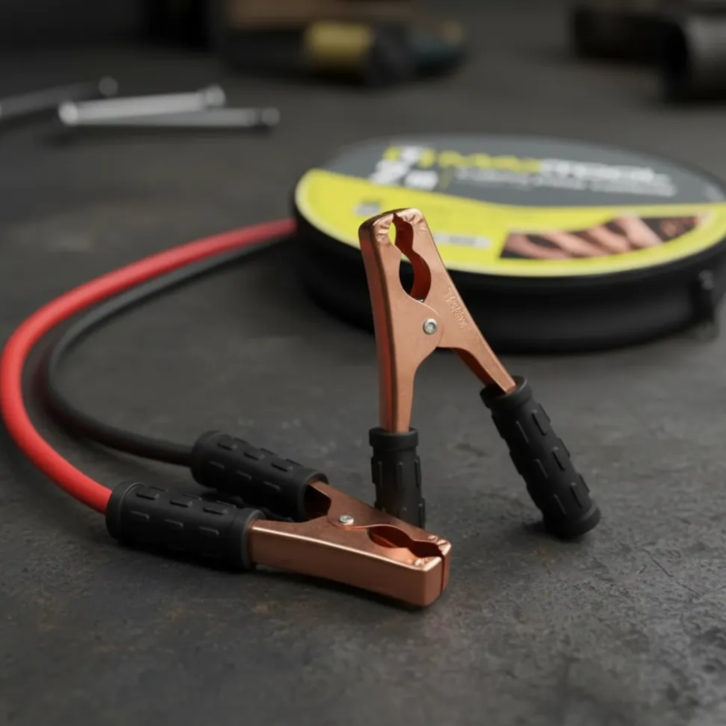 Cable Pasa Corriente Calibre 10 AWG  2 Mts MaxTool