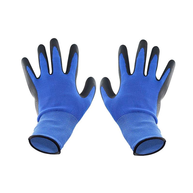 Guante Poliester Elastico Cubierto De Nitrilo M Santul 8884