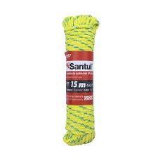Cuerda (piola) 4mm Polipro X 15 Metros Trensada Multicolor Santul 7267
