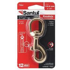 Bandola C/Destorcedor 3/4 X 3 3/8 De Laton  Santul 7564