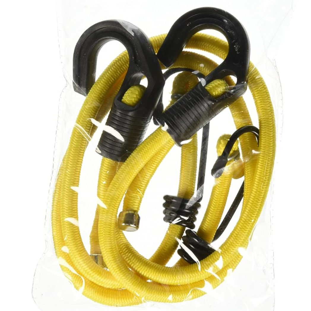 Tensores Ajustables 24", Color Amarillo, para Campamento y Hogar
