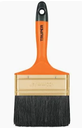 Brocha profesional de 4 con mango de plástico, Truper, 14486