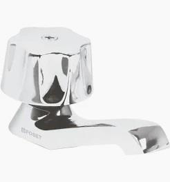 Llave Individual Para Lavabo Abs Con Man Hexagonal 665316 Iusa